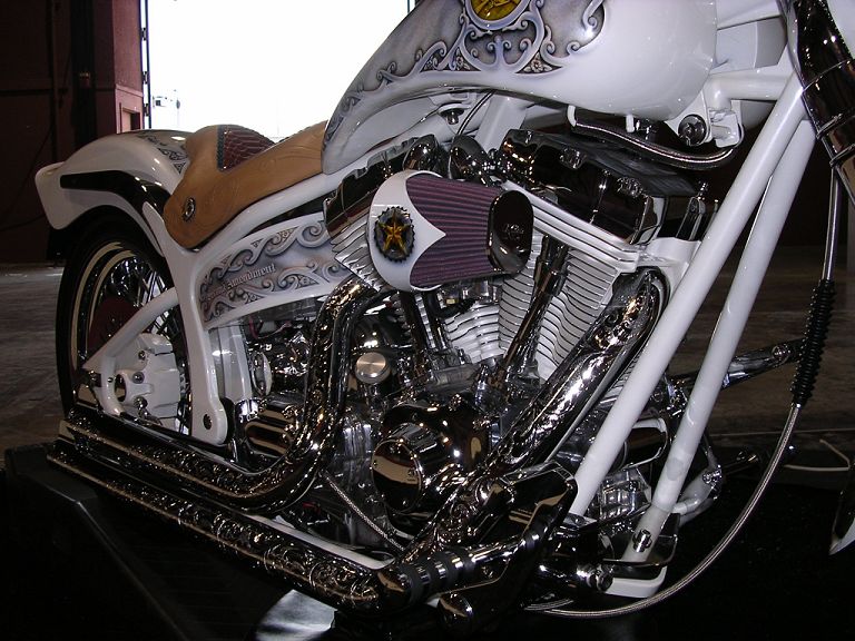 The Second Amendment Custom Motorcycle Detail
